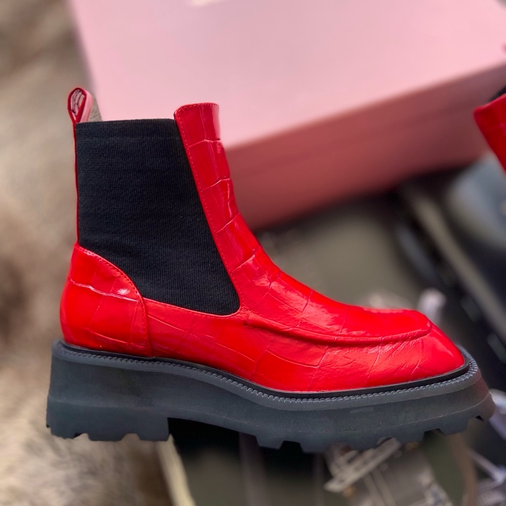 Free People X Intentionally Blank Rocky Moc Chelsea Boots - Picture 4 of 12